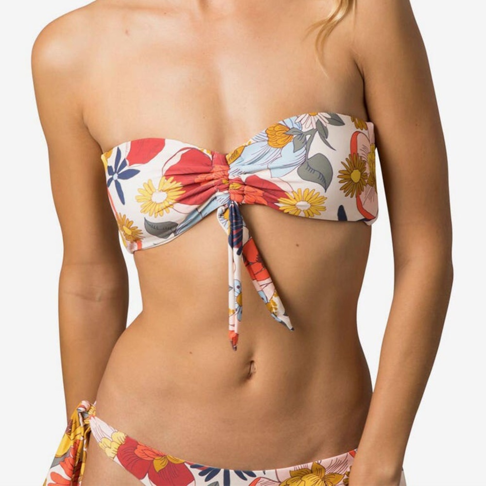NWT Ripcurl Bandeau Bikini Top